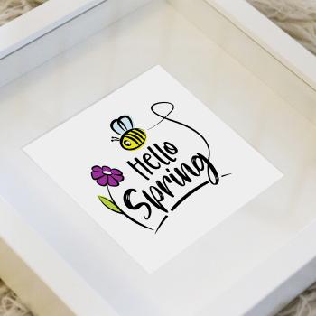 Plotterdatei 'Hello Spring'